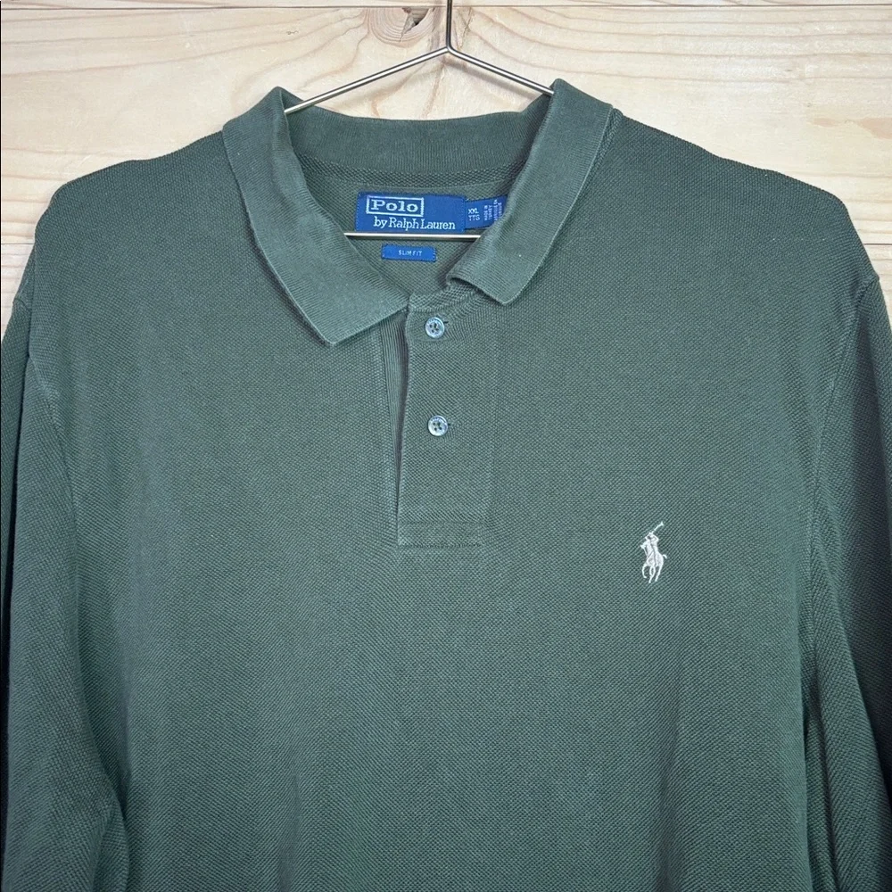 Polo Ralph Lauren green‎ polo shirt XXL